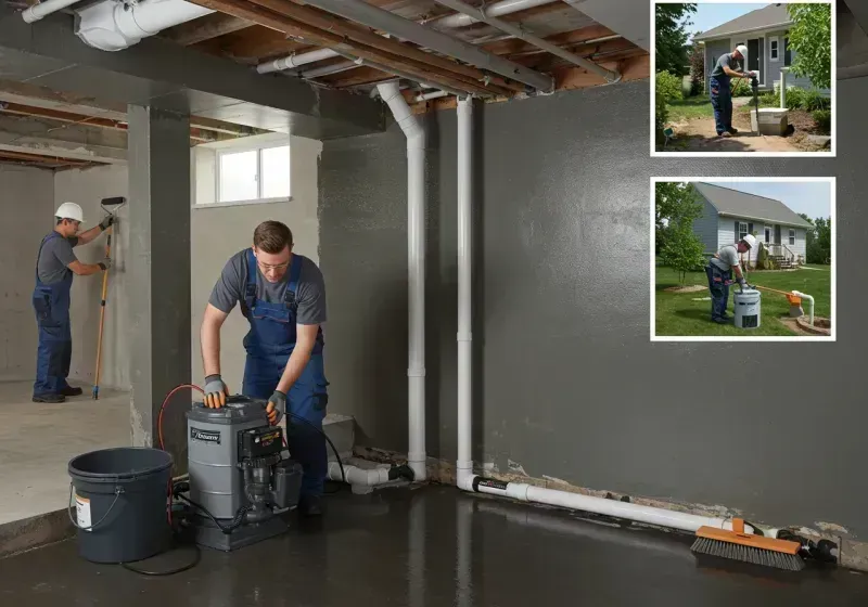 Basement Waterproofing and Flood Prevention process in Upper Fruitland, NM